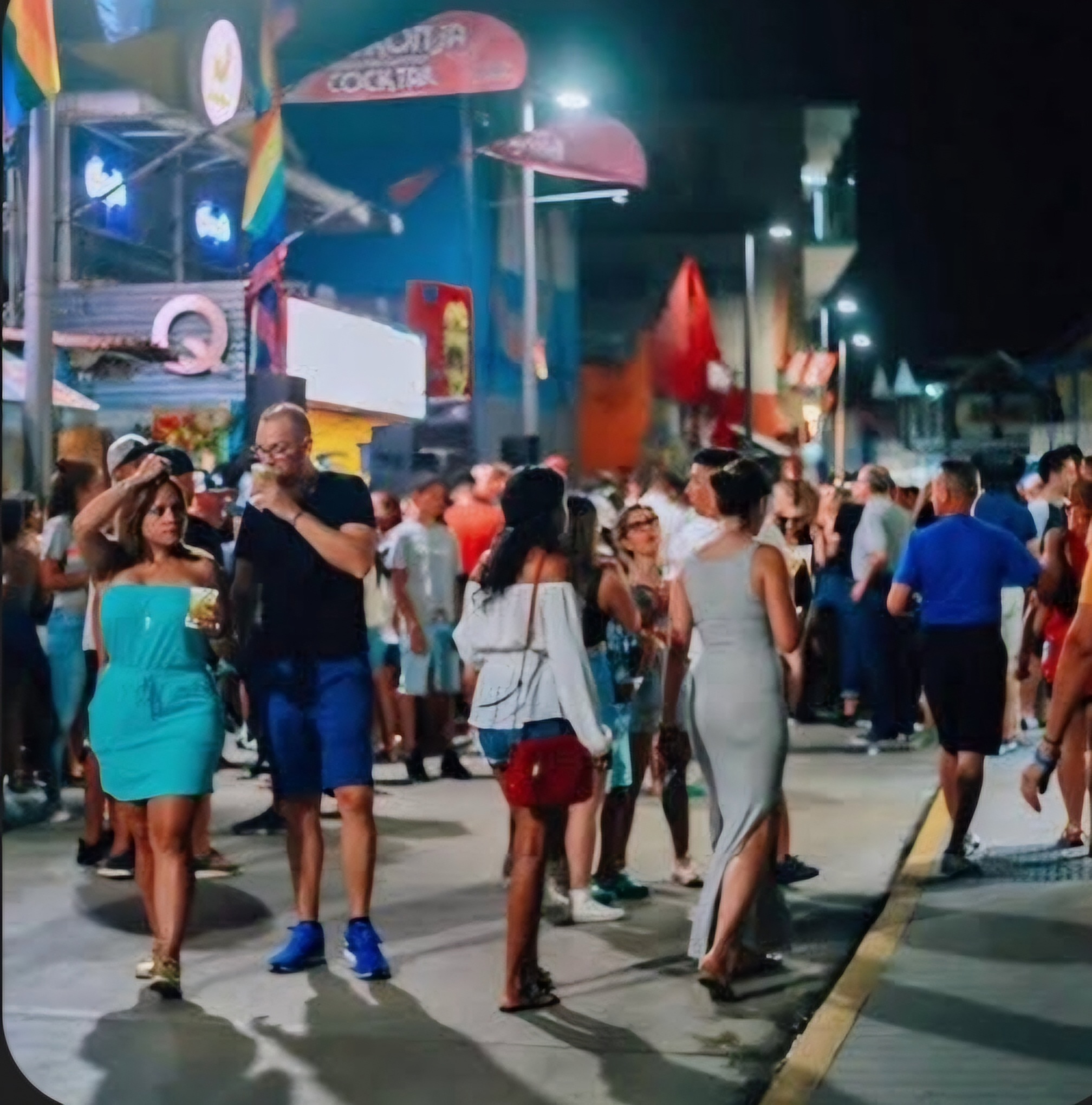 Vida nocturna en Boquerón